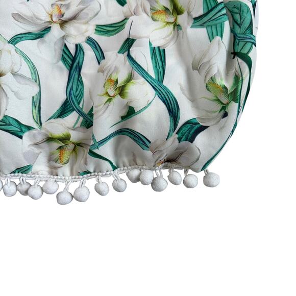 Missguided Boho Festival Crop Top Sleeveless Floral 6 NWT - Picture 3 of 4